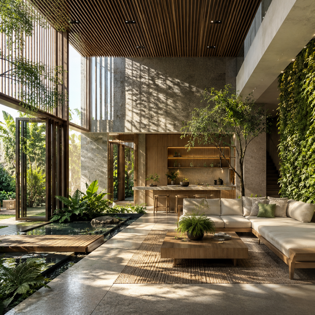 Thiết Kế Biophilic Tiếng Gọi Từ Hệ Gen Và Khoa Học Của Không Gian Sống